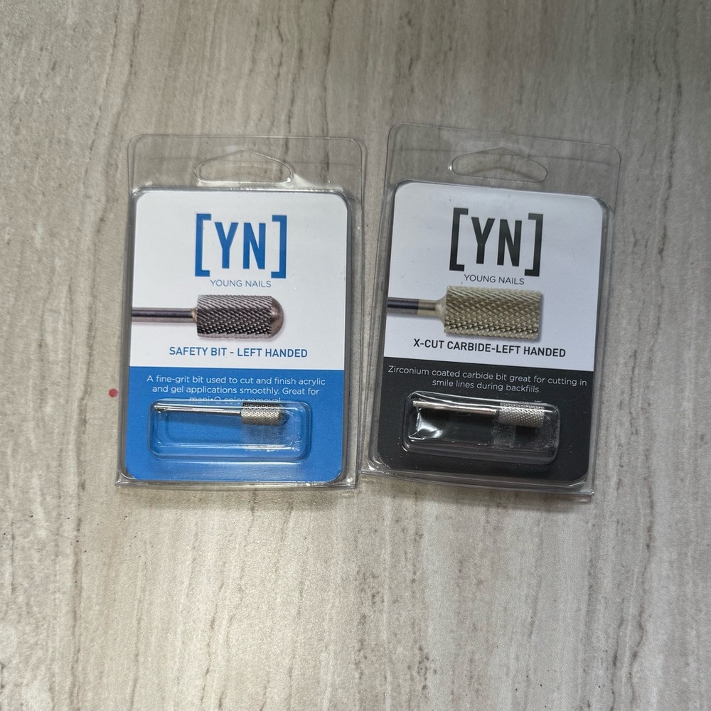 Young Nails Left Handed X-Cut and Safety Bit Set
